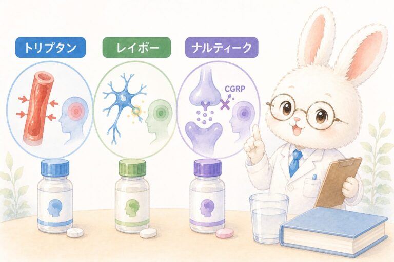 エムガルティ・アジョビ・アイモビーグはどう違う？CGRP注射薬3種の使い分けと副作用を薬剤師が解説 | 薬剤師の処方解析ノート